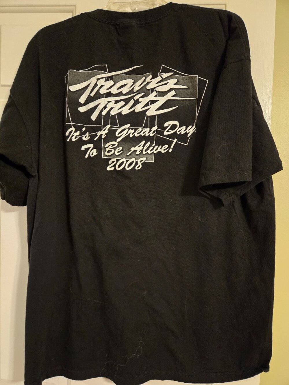 Travis Tritt 2008 Its a great day to be alive tshirt 3Xx